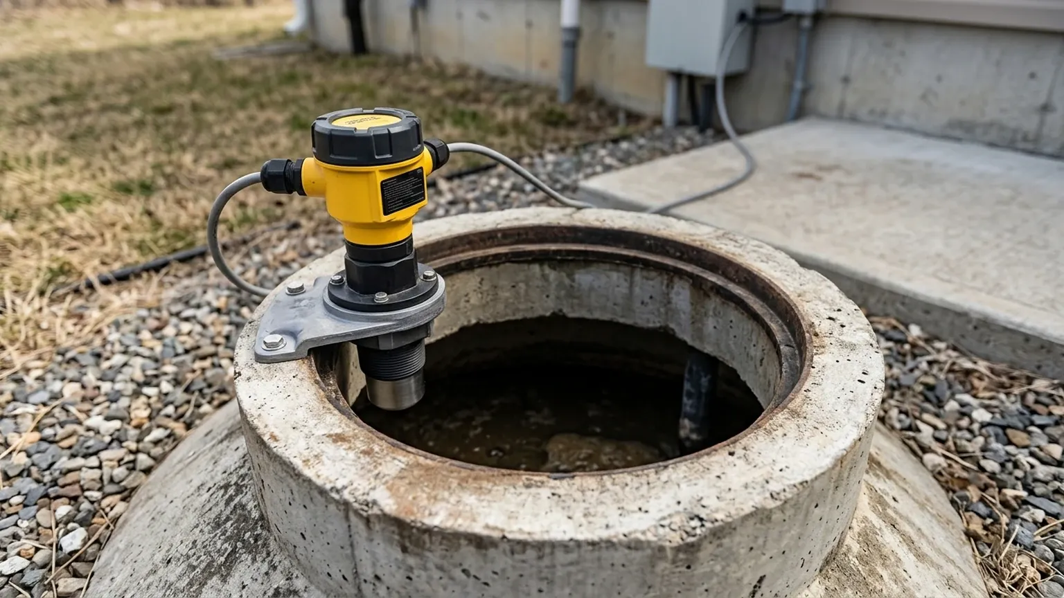 Ultrasonic Level Sensor for Septic Tank visual guide