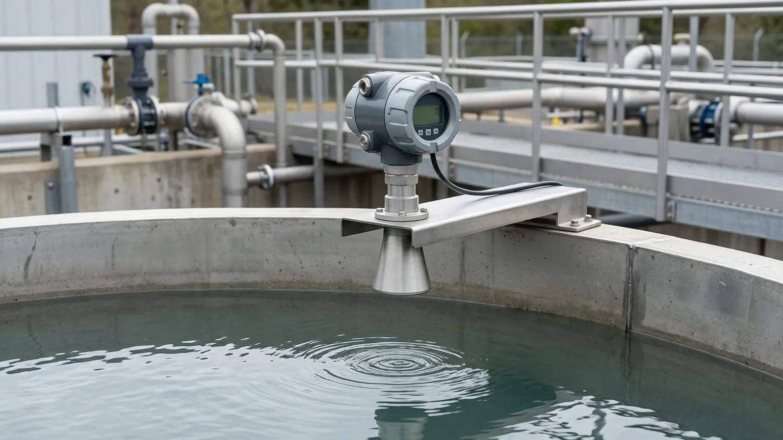 Ultrasonic Level Sensor for Water visual guide