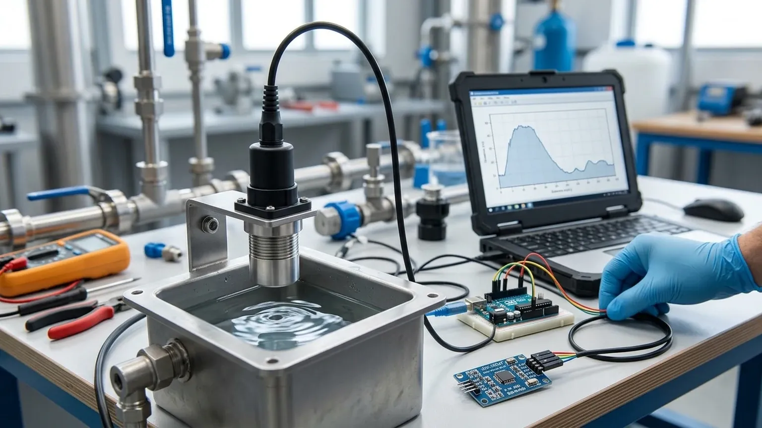 Ultrasonic Level Sensor Jsn-sr04t visual guide
