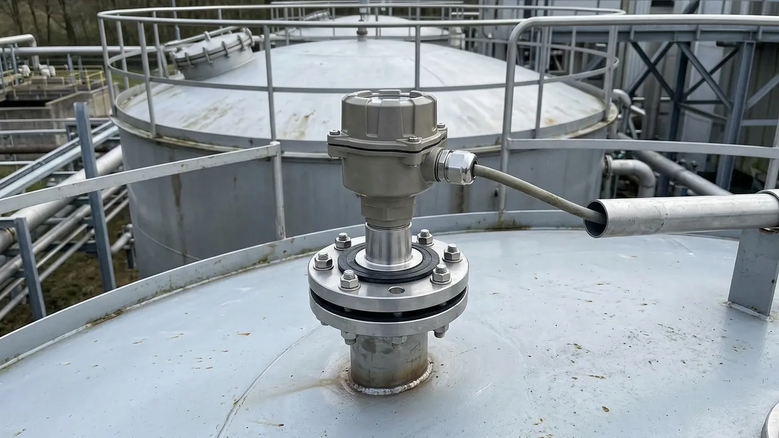 Ultrasonic Level Sensor Mounting visual guide