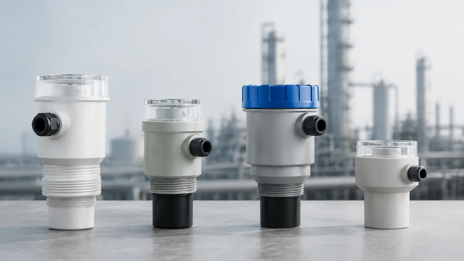 Ultrasonic Level Sensor Types visual guide