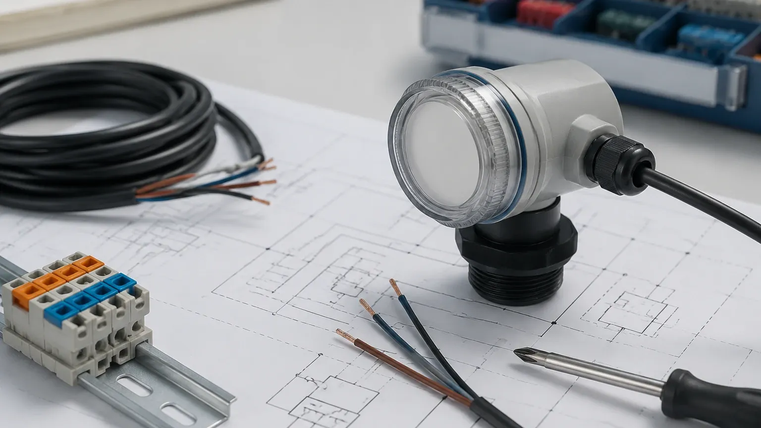 Ultrasonic Level Sensor Wiring Diagram visual guide