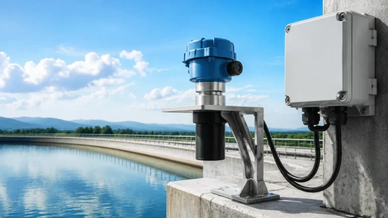 Ultrasonic Level Sensor with Remote Display visual guide