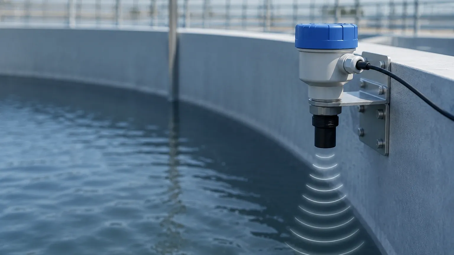 Ultrasonic Level Sensor Working Principle visual guide