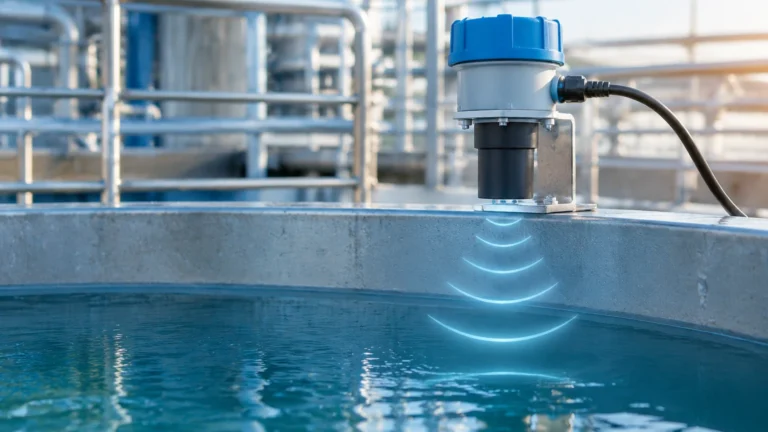 Ultrasonic Liquid Level Measurement visual guide