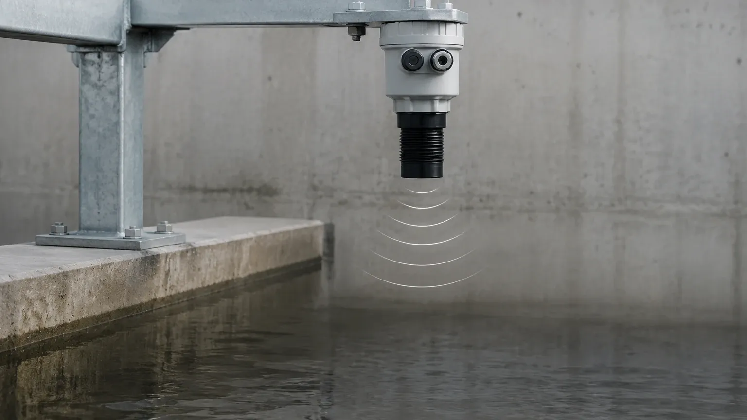 Ultrasonic Point Level Measurement visual guide