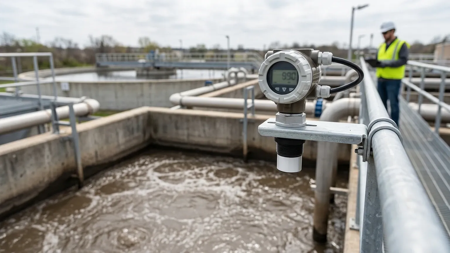 Ultrasonic Sound Level Meter visual guide