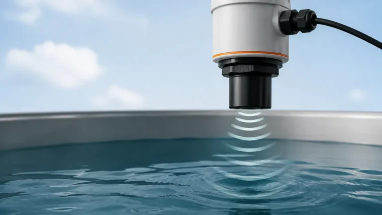 Ultrasonic Water Level Sensor Tuya visual guide