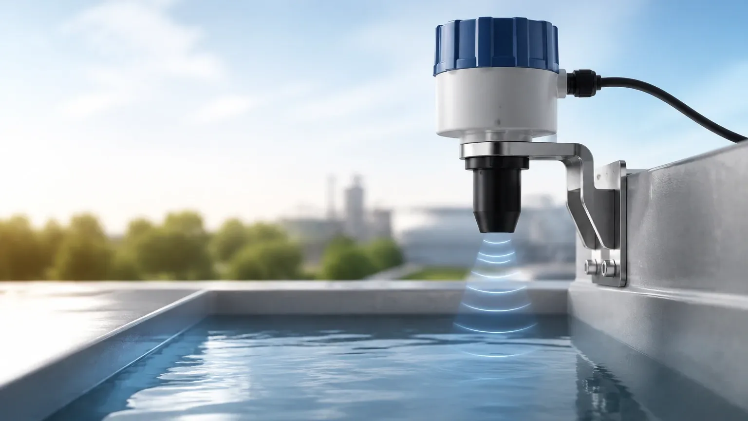 Ultrasonic Water Level Sensor Zigbee Ultrasonic Water Level Sensor Zigbee visual guide