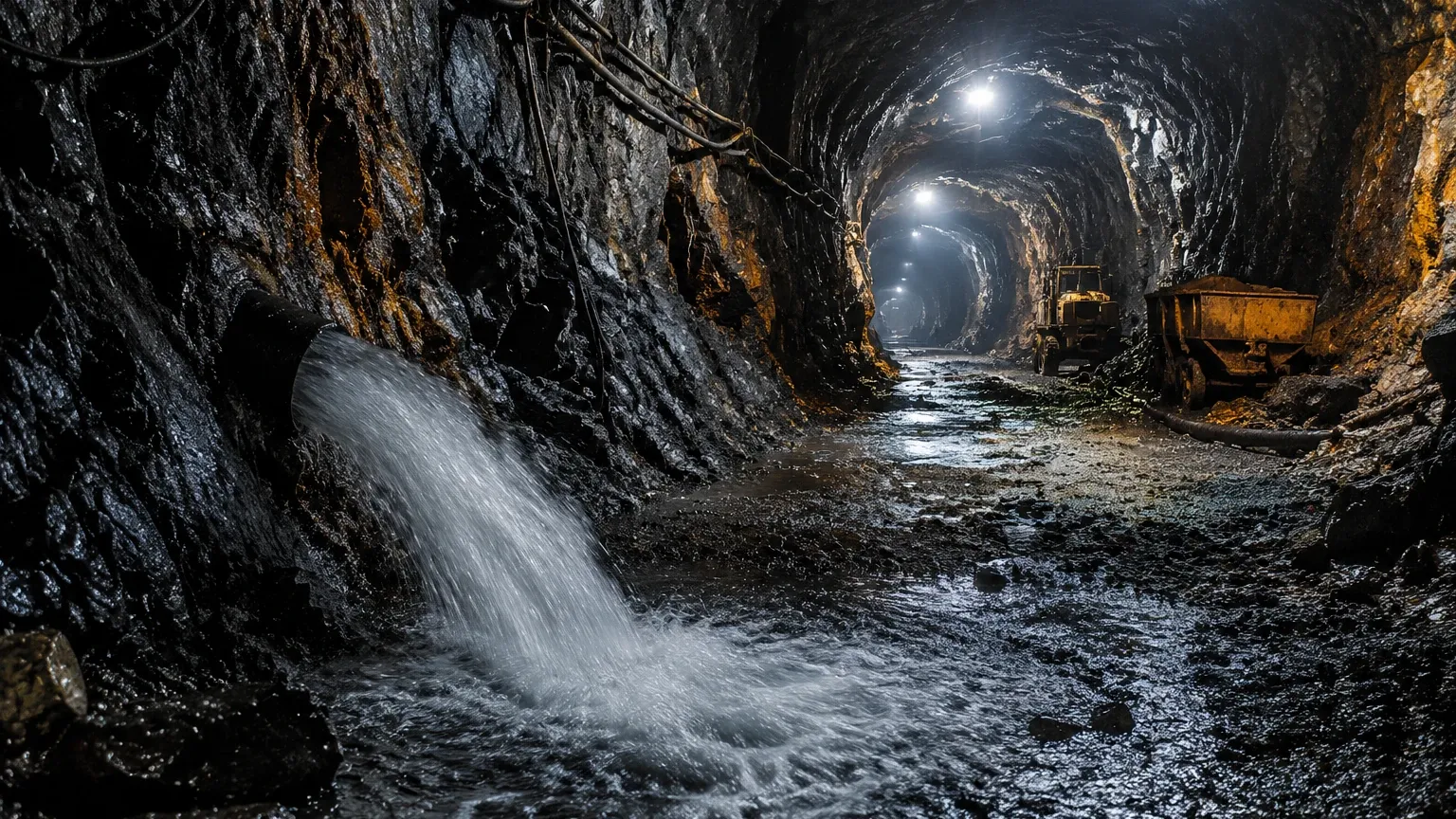 Underground Mine Dewatering visual guide