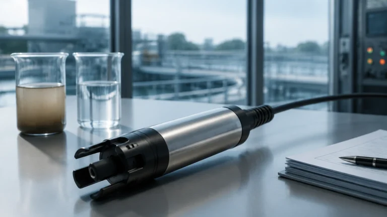 Vernier Turbidity Sensor visual guide
