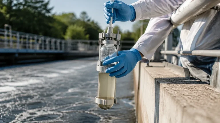 Wastewater Sampler visual guide