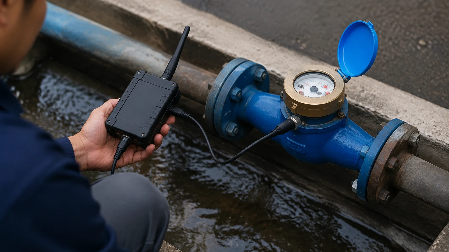 Water Meter Data Logger Water Meter Data Logger visual guide