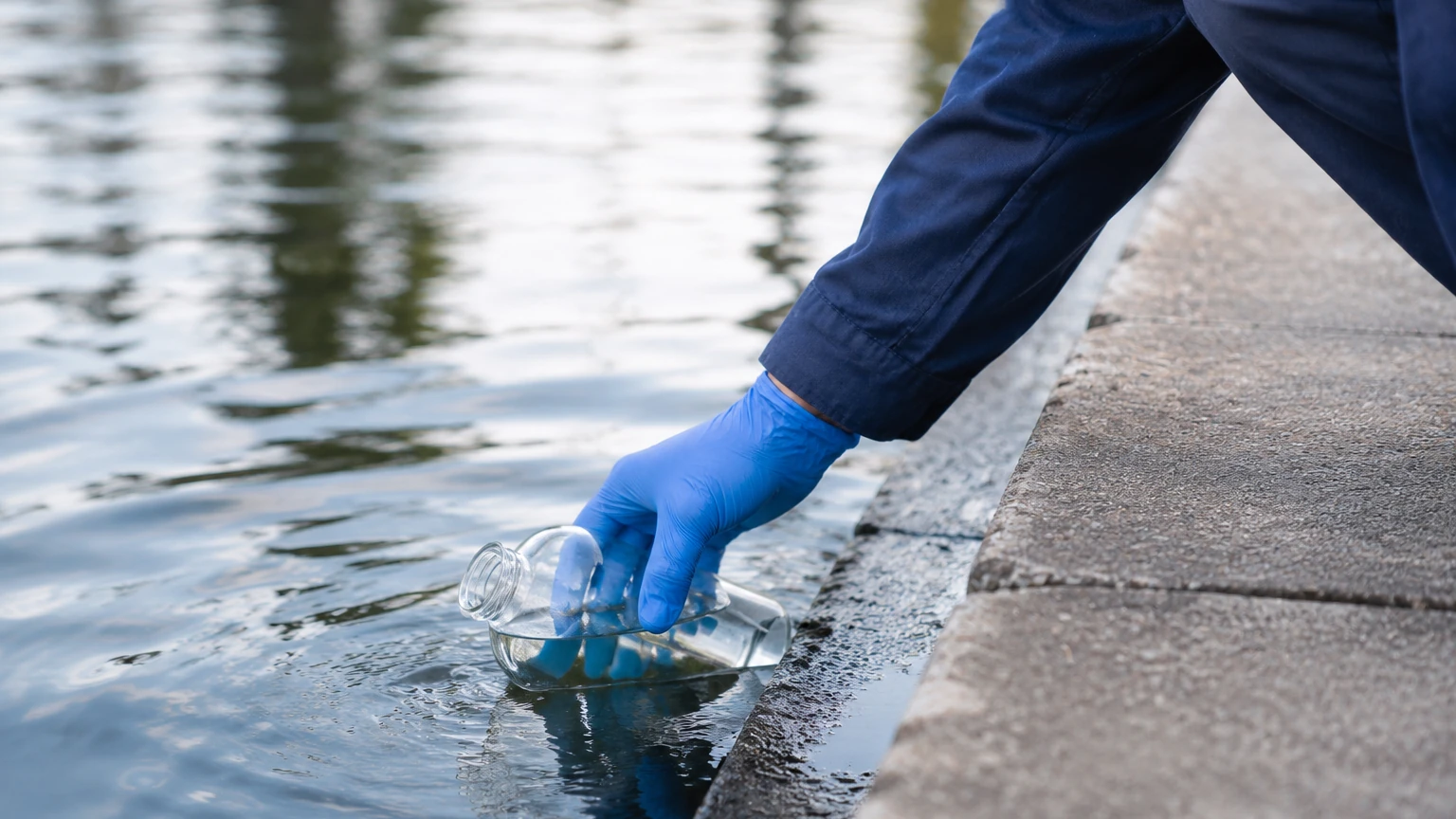 Water Sample Station visual guide