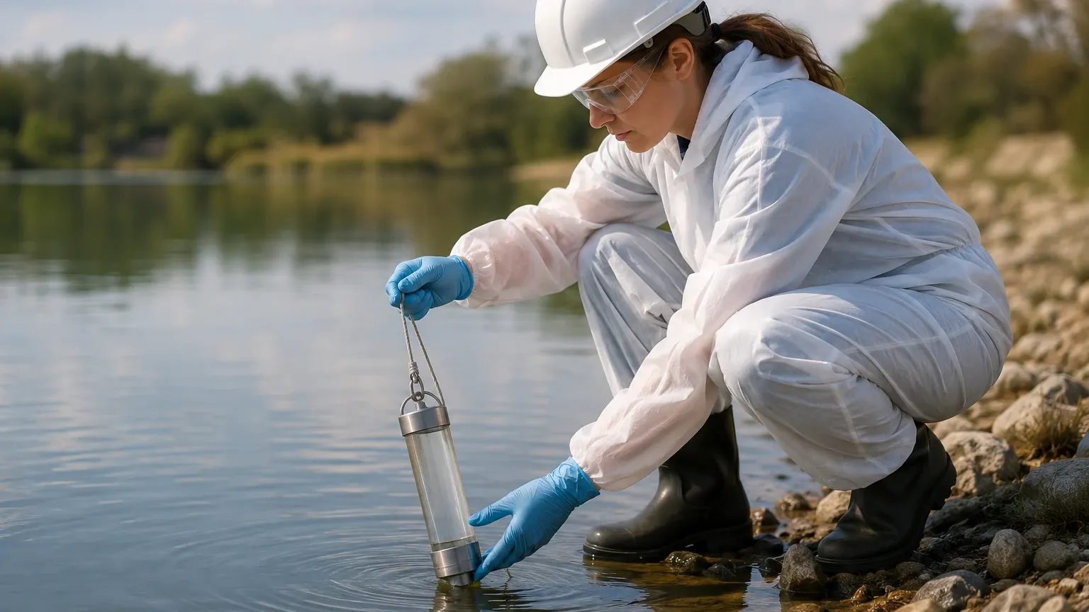 Water Sampler visual guide