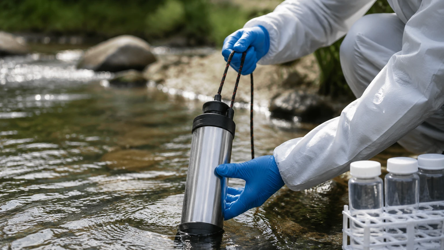 Water Sampler Equipment visual guide