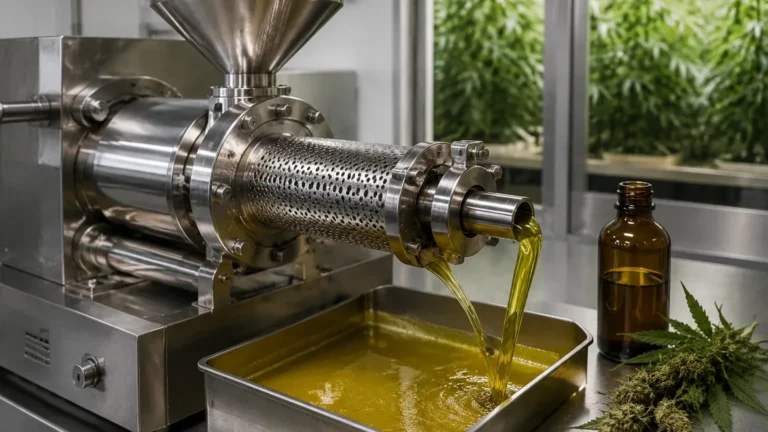 Weed Oil Extraction Machine visual guide