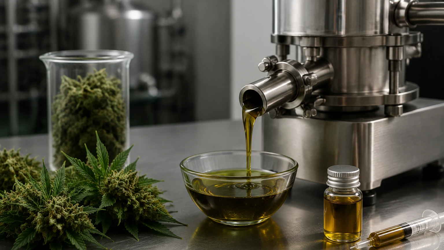 Weed Oil Extractor visual guide