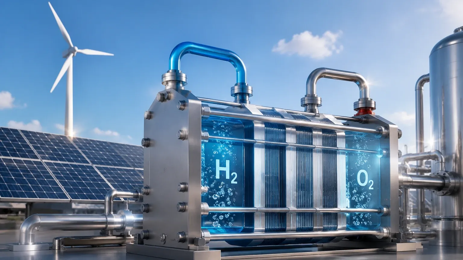 What Does a Water Electrolyzer Do visual guide