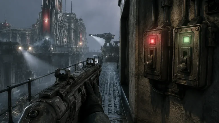 Wolfenstein New Order Level 1 Switches visual guide