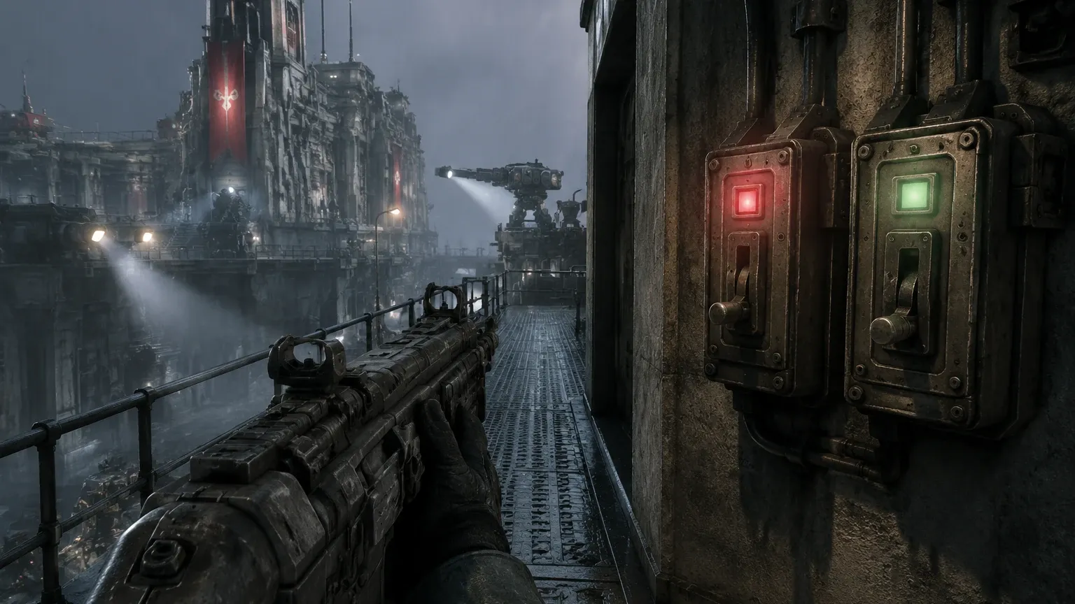 Wolfenstein New Order Level 1 Switches Wolfenstein New Order Level 1 Switches visual guide