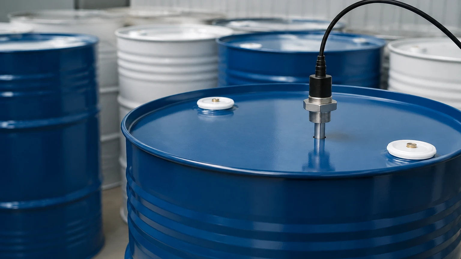 55 Gallon Drum Level Sensor visual guide