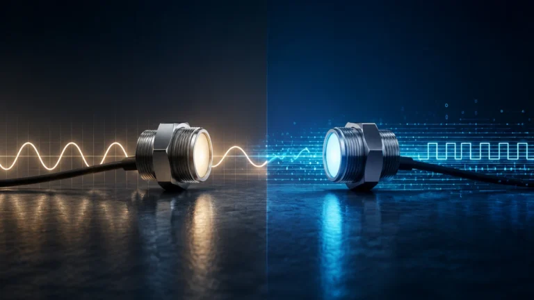 Analog vs Digital Sensors visual guide