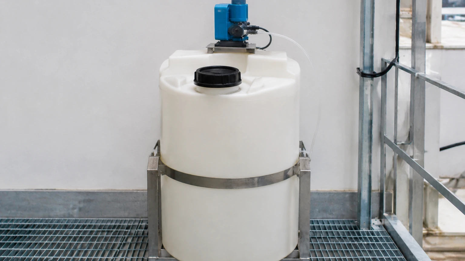 Chemical Feed Tank visual guide