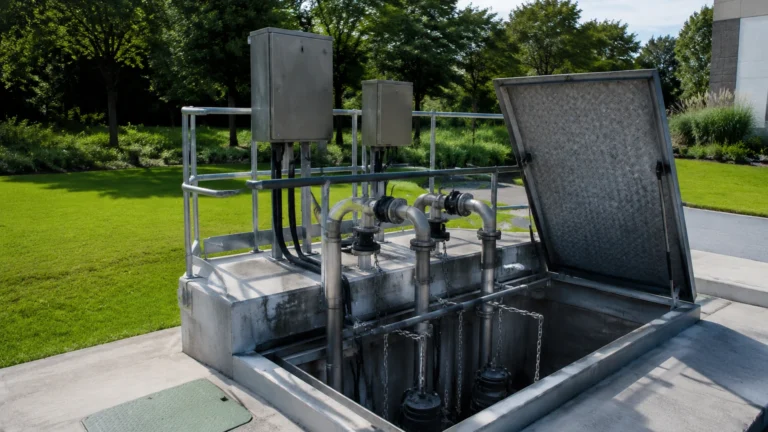 Commercial Sewage Lift Station visual guide