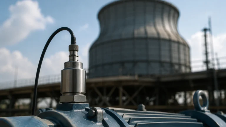 Cooling Tower Vibration Sensor visual guide
