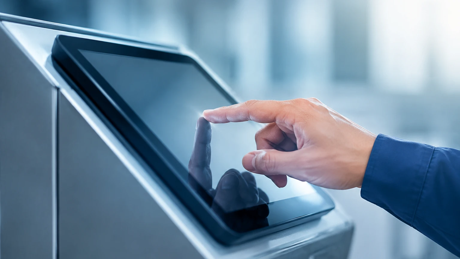 Echo Touch Screen visual guide