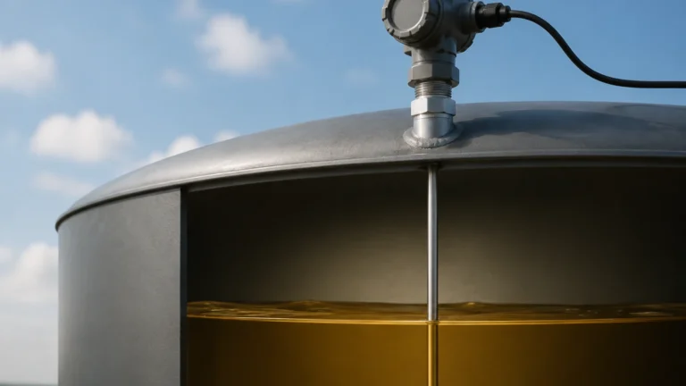 Electronic Oil Tank Level Sensor visual guide