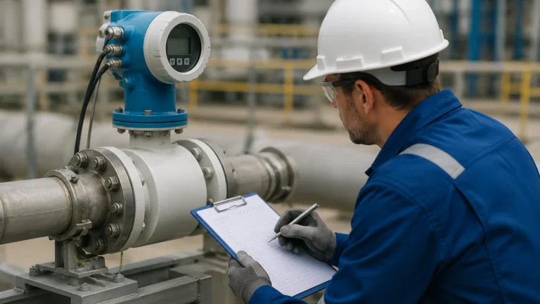 Endress Hauser Flow Meter Promag 10 visual guide