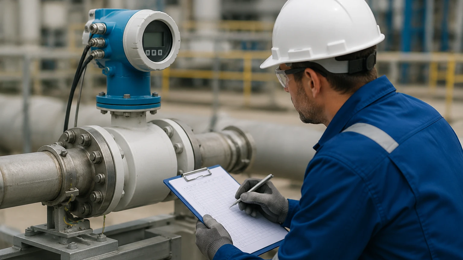 Endress Hauser Flow Meter Promag 10 visual guide