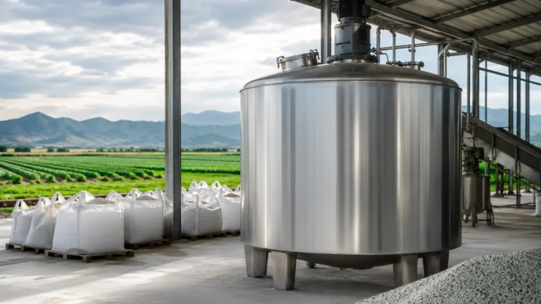 Fertilizer Mixing Tank visual guide