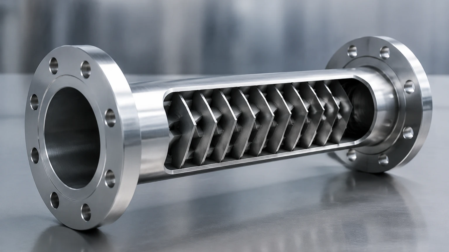 Flow Meter Straightening Technology visual guide