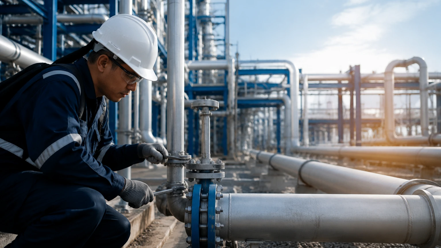 Flowline Installation Flowline Installation visual guide