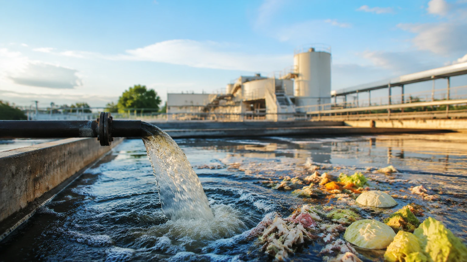 Food Wastewater Treatment visual guide