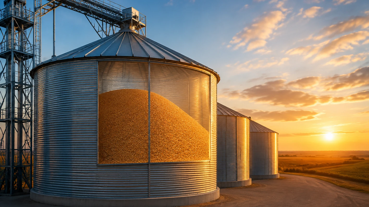 Grain Bin Level Indicator Grain Bin Level Indicator visual guide