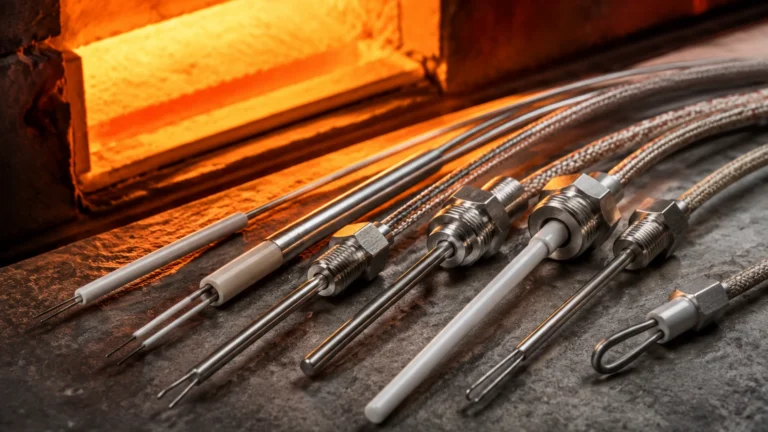 High Temperature Thermocouples visual guide