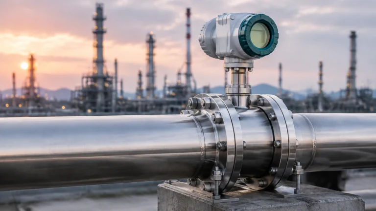 In-line Flow Meter visual guide