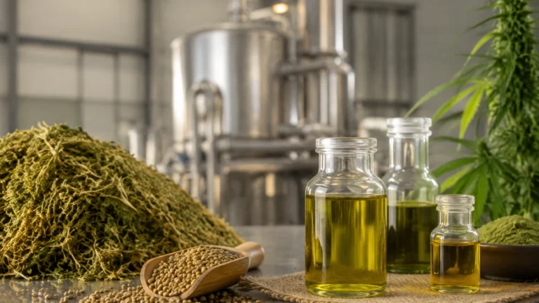 Industrial Hemp Extraction visual guide