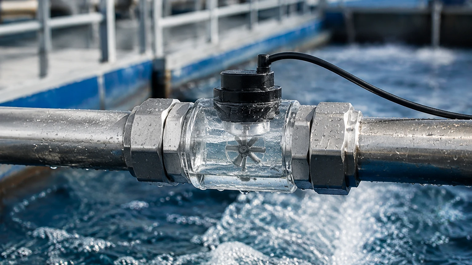 Inline Water Flow Sensor Inline Water Flow Sensor visual guide