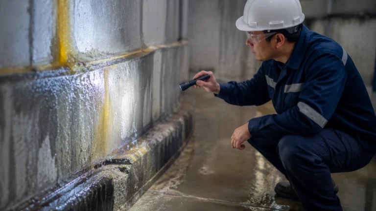 Interstitial Leak Detection visual guide