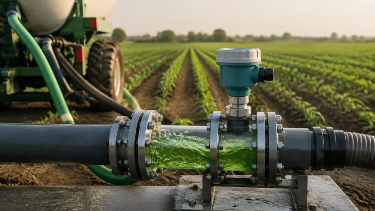 Liquid Fertilizer Flow Meter visual guide