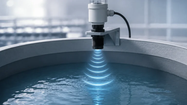Liquid Level Sensor Ultrasonic visual guide