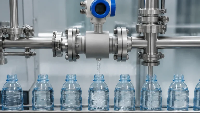 Mass Flow Meter Filling visual guide