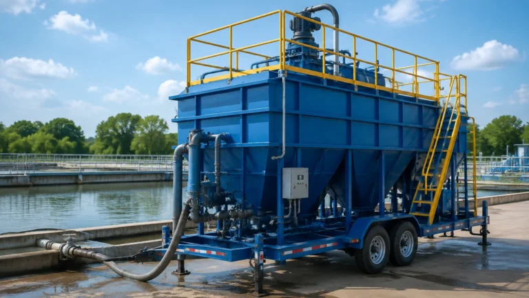 Mobile Clarifier to Reduce Tss visual guide