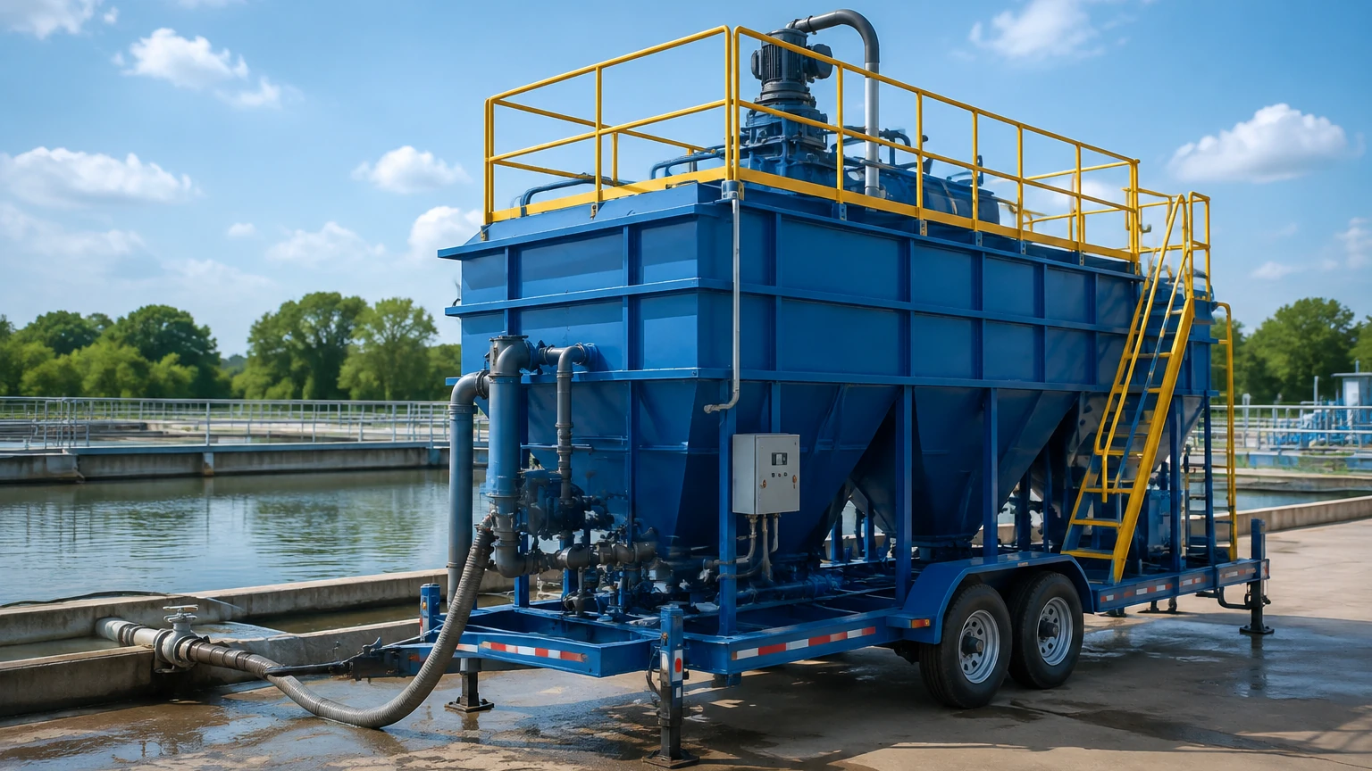 Mobile Clarifier to Reduce Tss visual guide