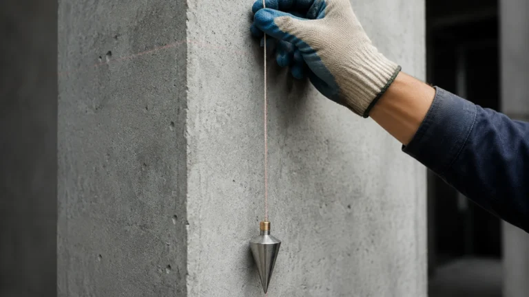 Plumb Bob Level Indicator visual guide